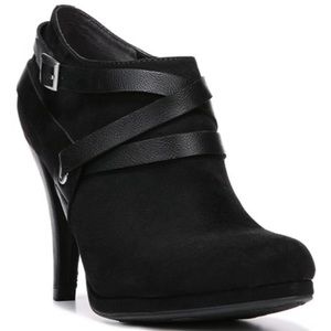 fergalicious chrissy black ankle bootie